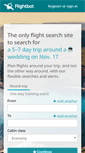 Mobile Screenshot of flightbot.com