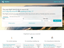 Tablet Screenshot of flightbot.com